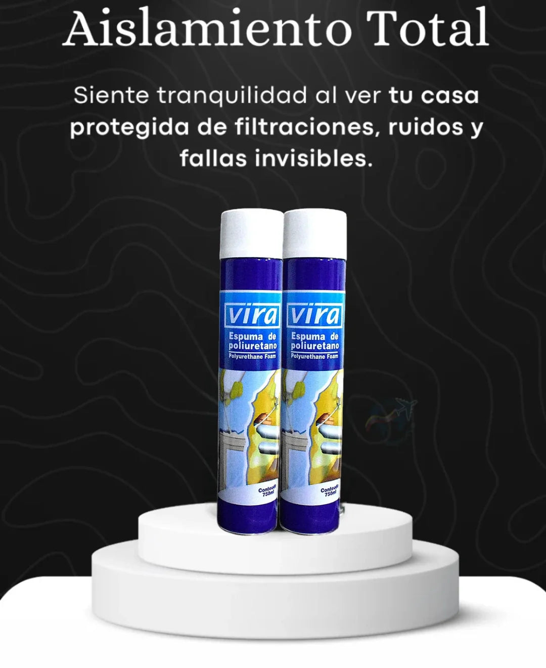 🛠️ Espuma Expansiva de Poliuretano - Aislamiento Total y Sellado Profesional 700ml