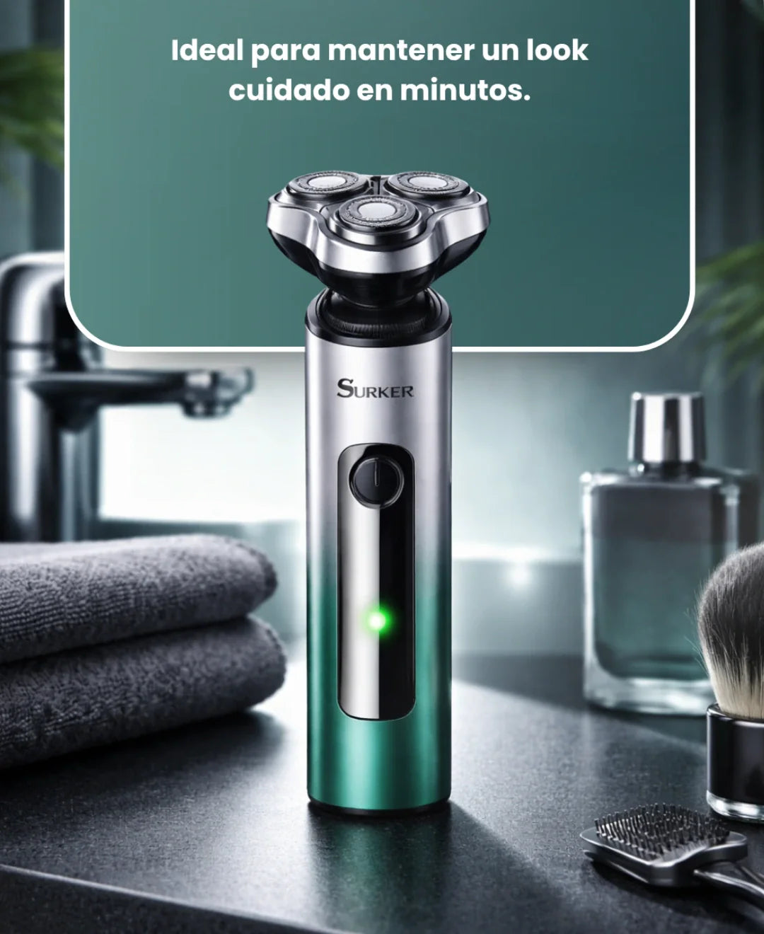 Maquina de Afeitar 3 en 1, Rutina de cuidado completa✨