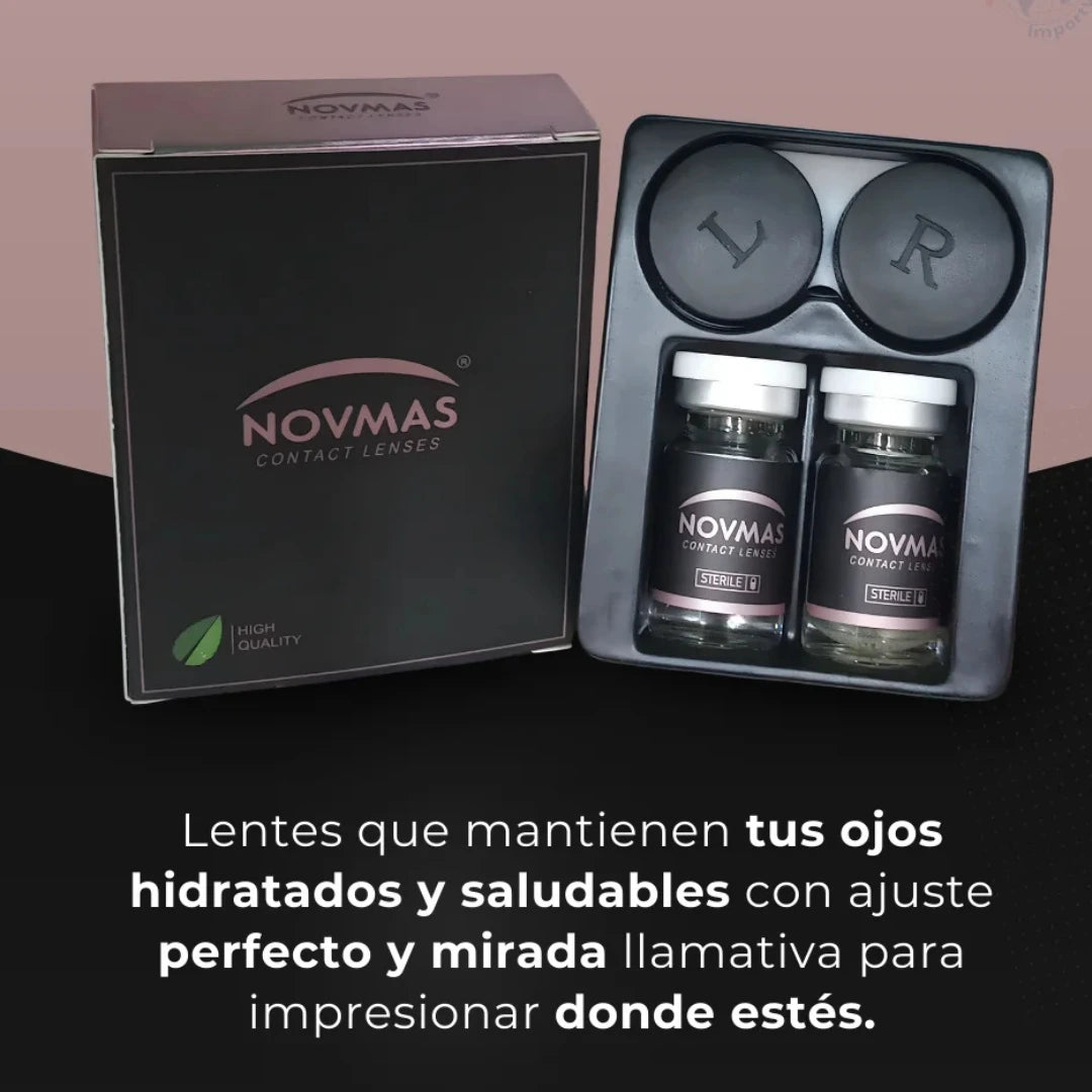 👁️ Transforma tu Mirada - Lentes de Contacto Novmas®︎