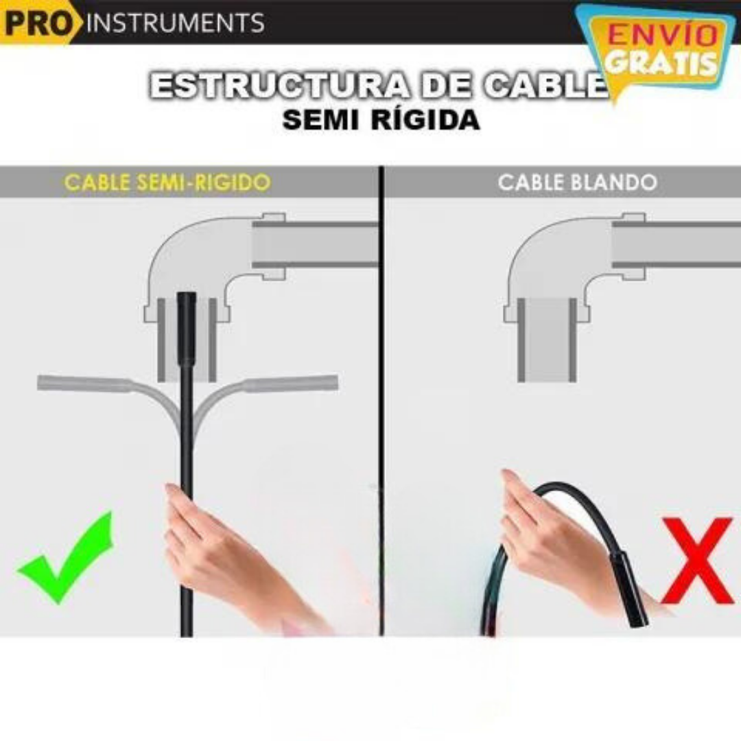 Camara endoscópica resistente al agua