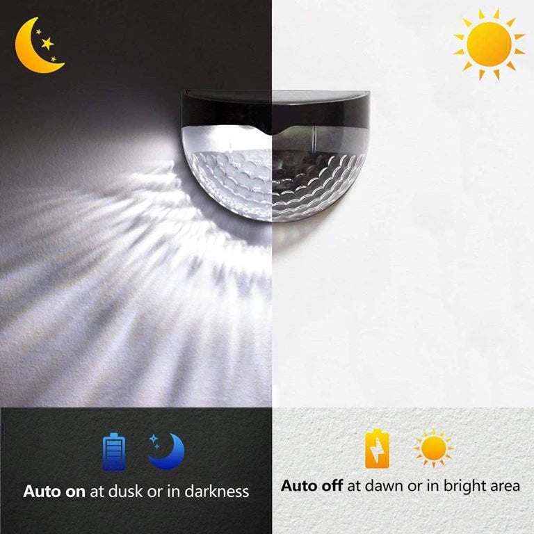Lampara led con panel solar💡✨ (PACK 4unds)