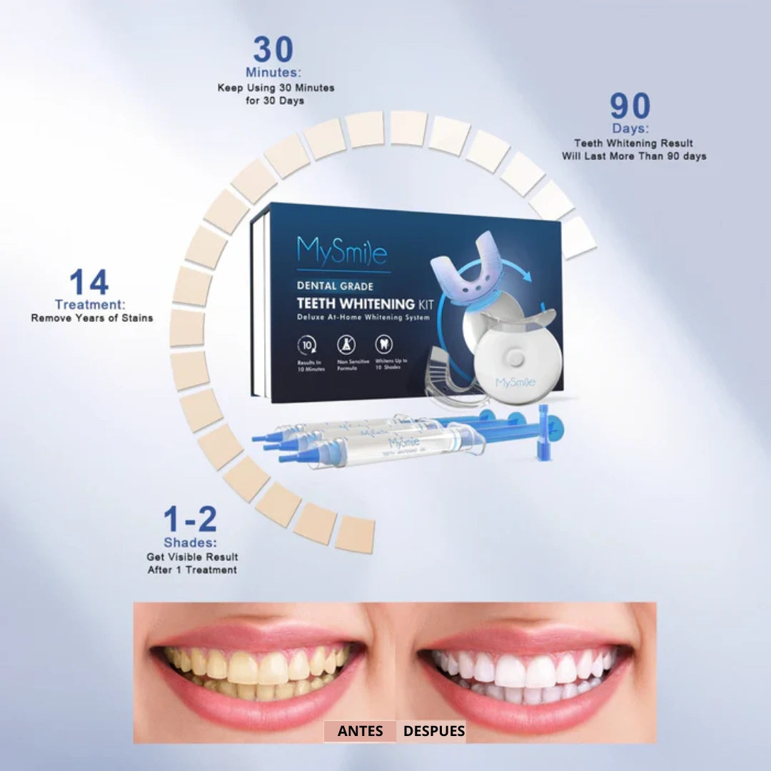 Kit aclarante dental MySmile®︎