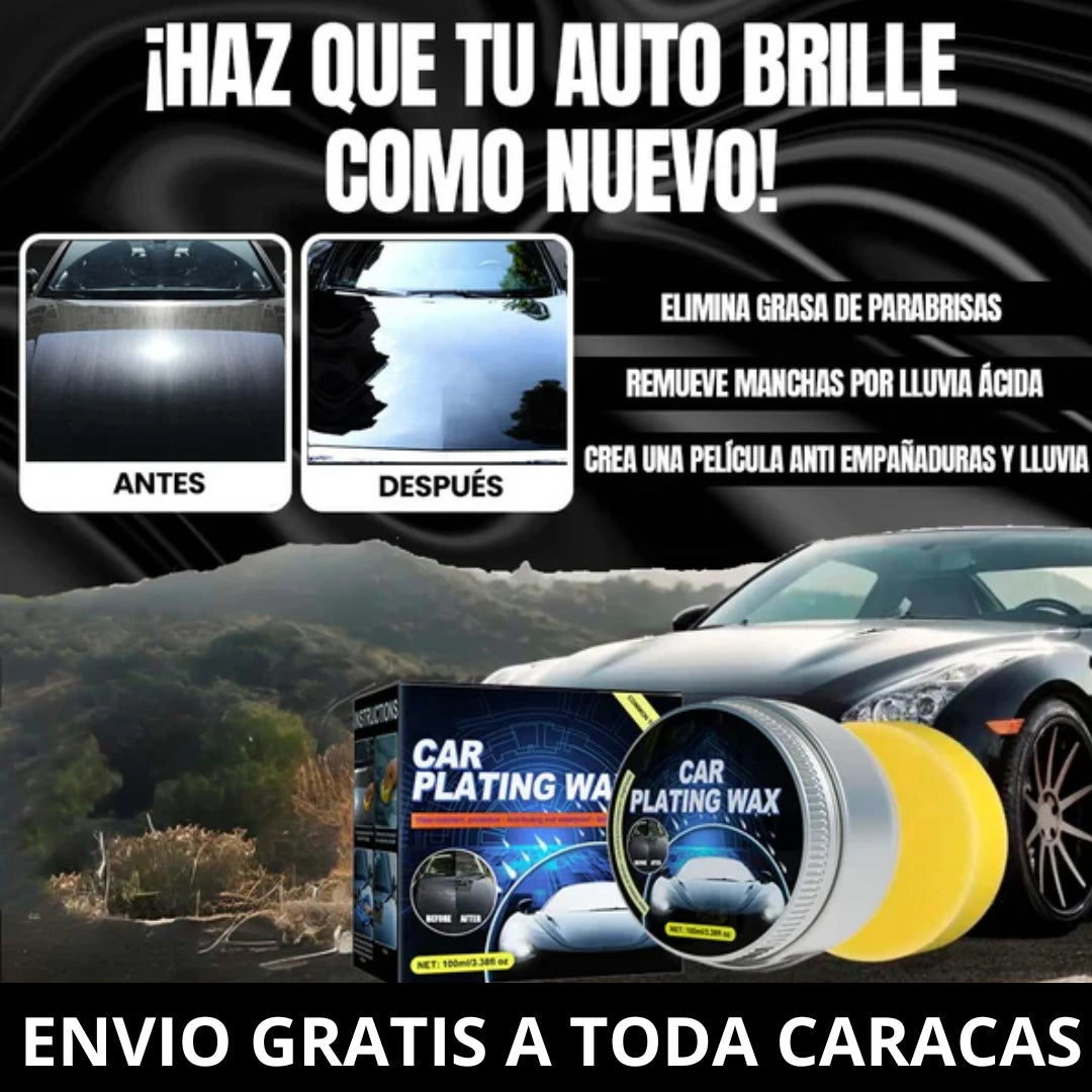 Cera ultra brillo para carros y motos