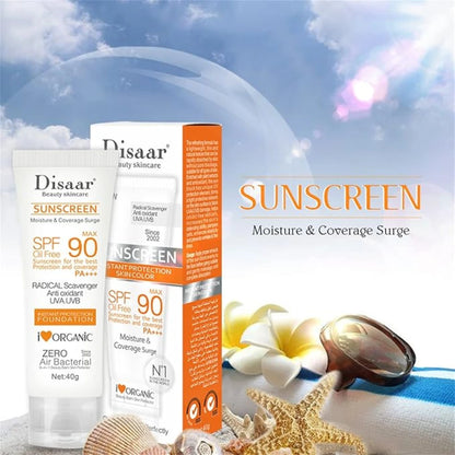 Crema de protección solar SPF90+ para el cuidado de la piel❤️