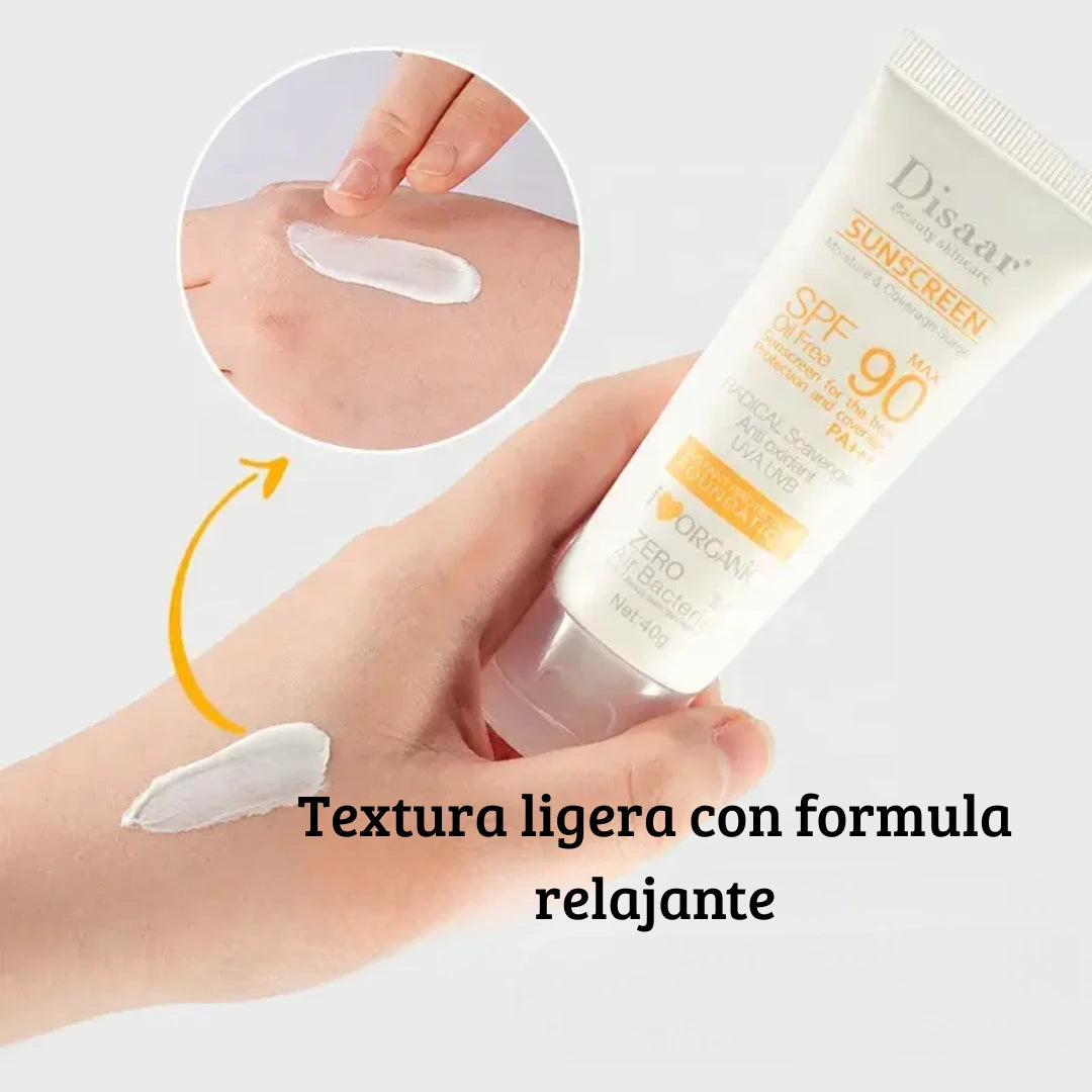 Crema de protección solar SPF90+ para el cuidado de la piel❤️