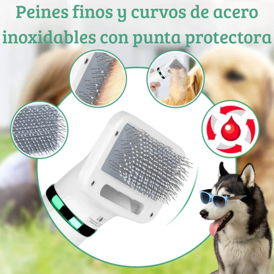 Súper Secador 3 en 1 para Mascotas - Rápido Secado y Peinado