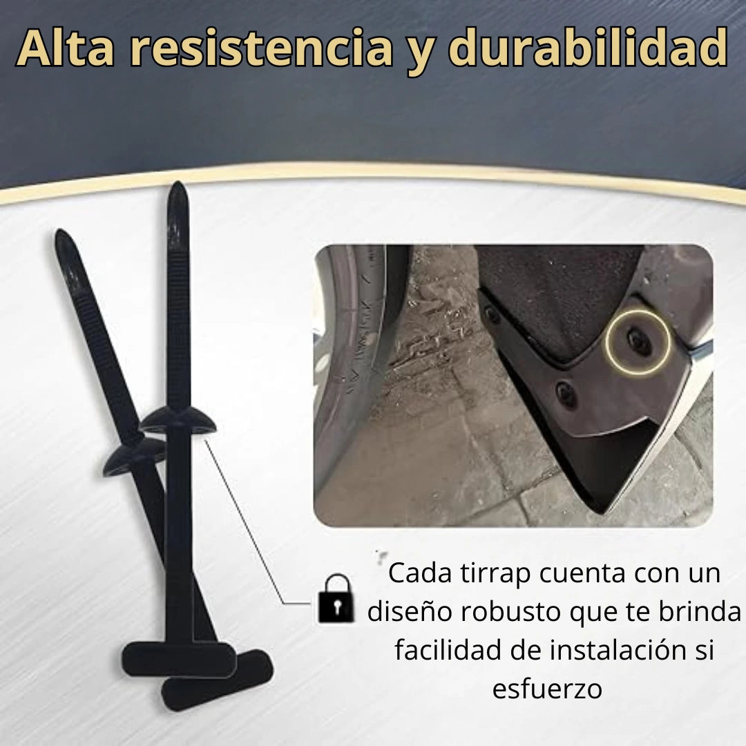 🛠️ Tirrap tipo botones ¡Reparaciones Fáciles y Duraderas! 50unidades