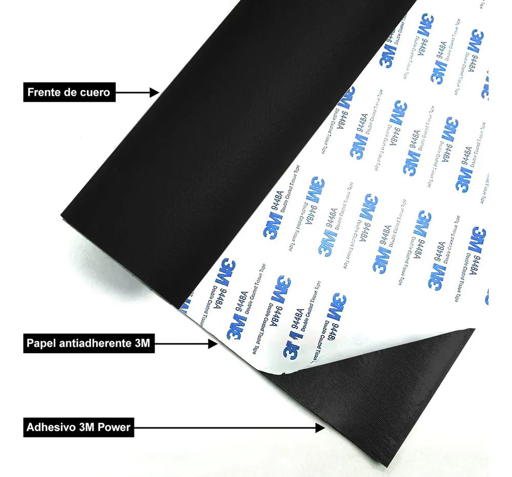 Rollo de cuero adhesivo 1.2mt x 50cm