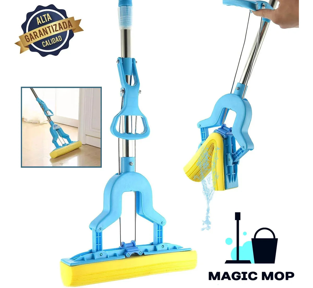 🧼 ¡Coleto exprimidor Mágico que Transforma tu Limpieza!