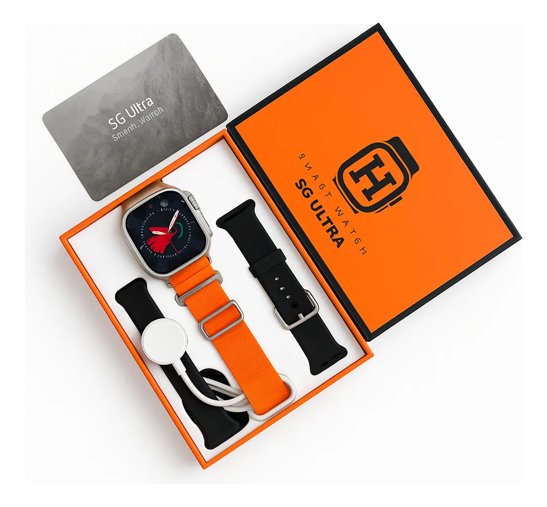 Reloj ultra S9 Original con 3 correas para combinar