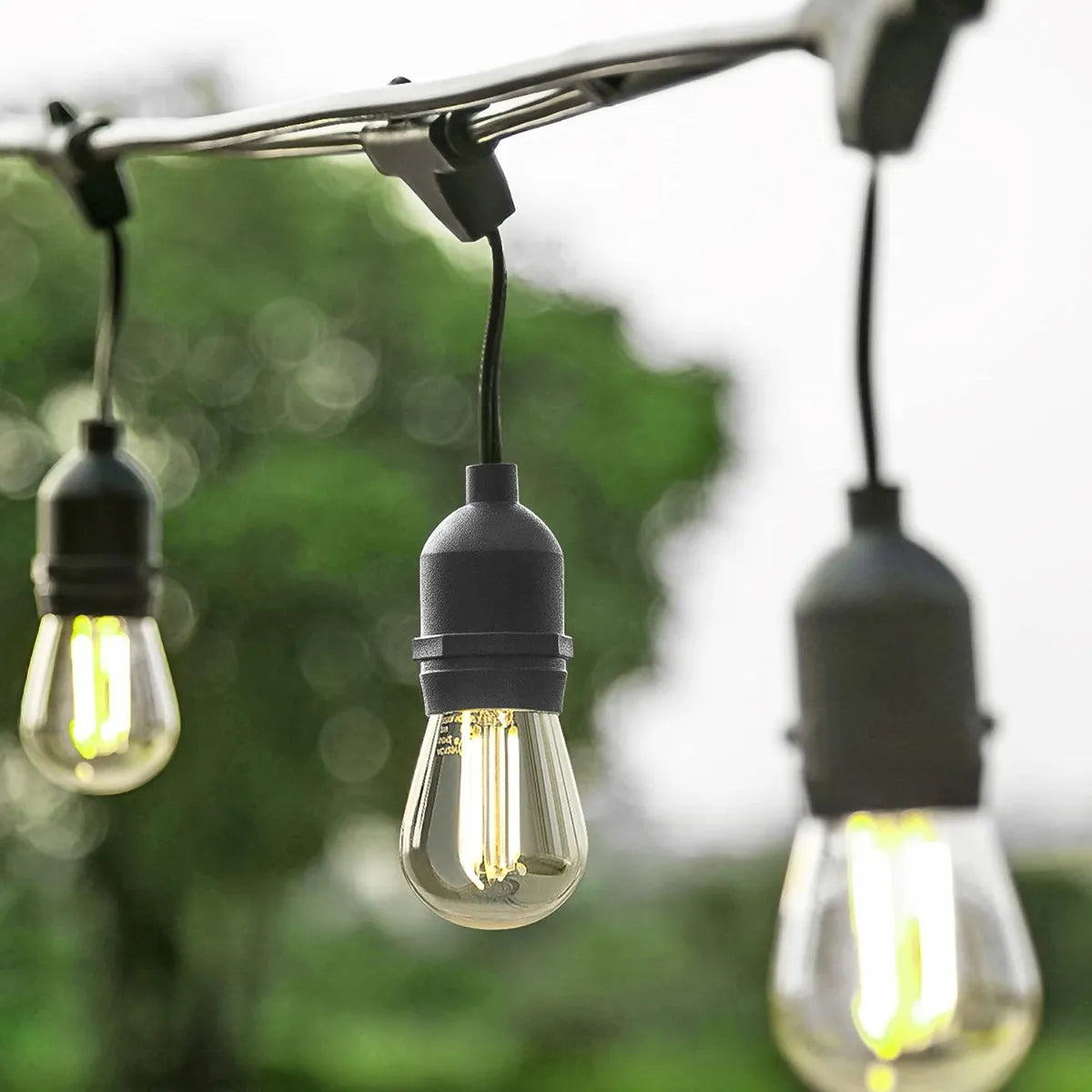 Guirnalda de bombillos 10mt 25 bombillos + Panel solar☀️☀️