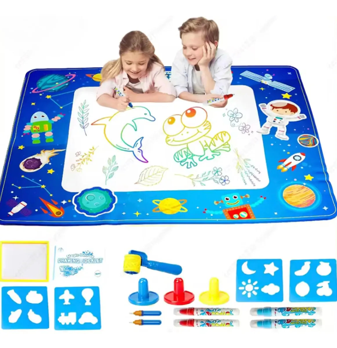 Alfombra mágica de agua para colorear 100cm x 75xm Doodle®︎