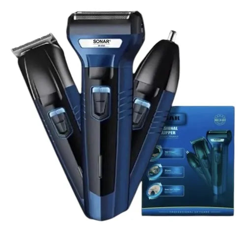 Maquina de afeitar premium 3 en 1