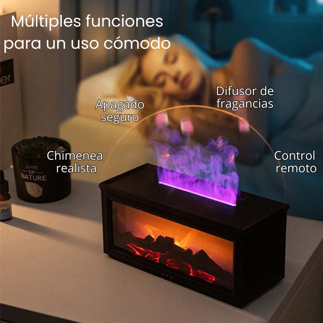 🔥 Chimenea Mágica: Humificador difusor✨ + esencia de regalo