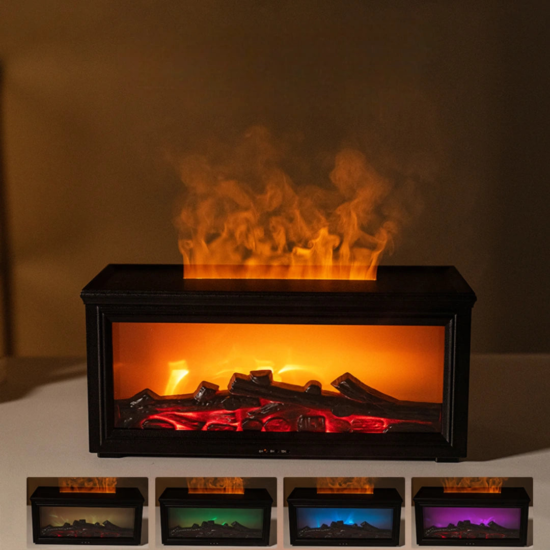 🔥 Chimenea Mágica: Humificador difusor✨ + esencia de regalo