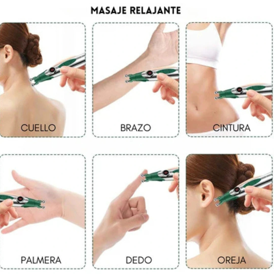 ⚡Electroterapia muscular de 3 puntas masajeadoras⚡