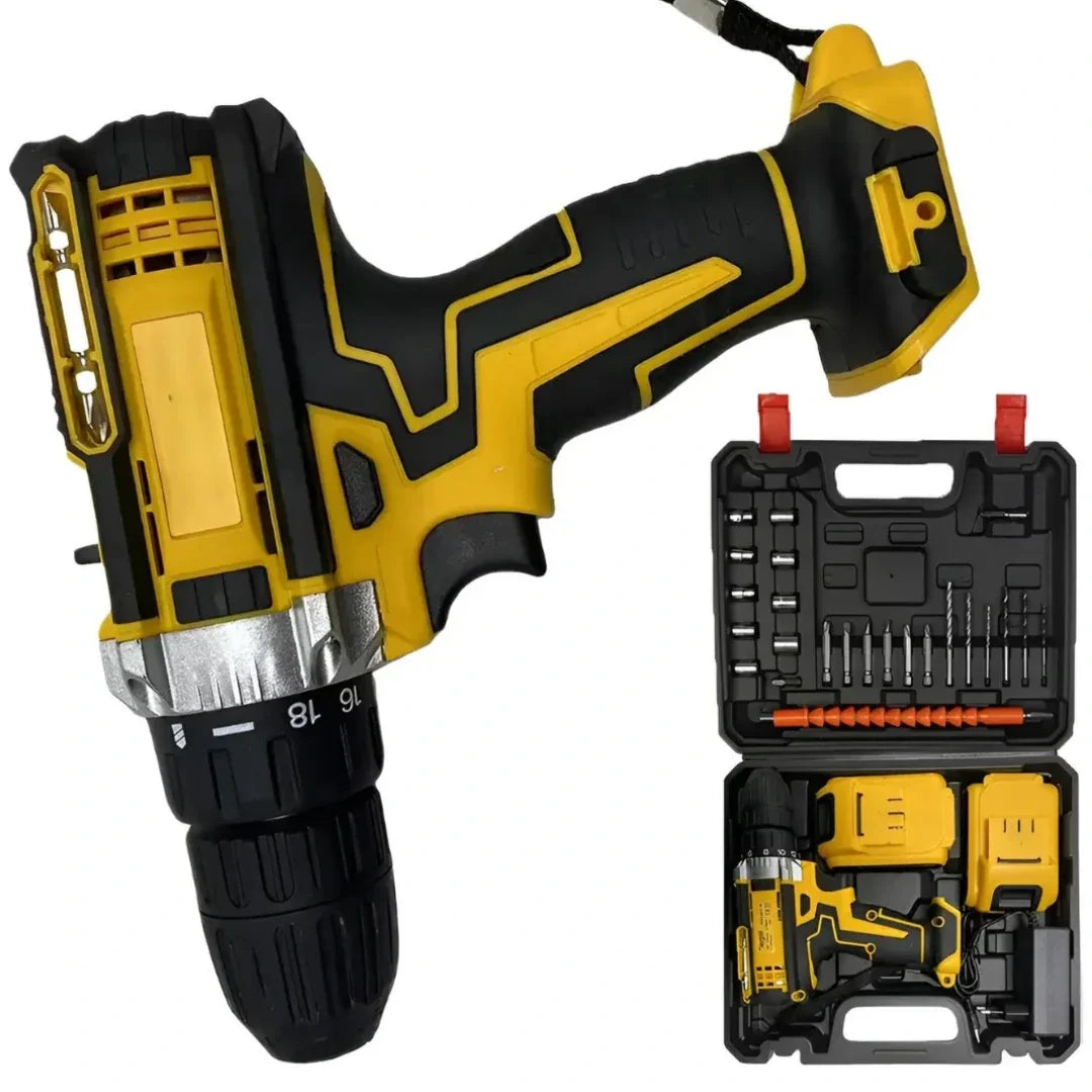 Taladro Destornillador Inalámbrico Recargable Set De Dados🔥
