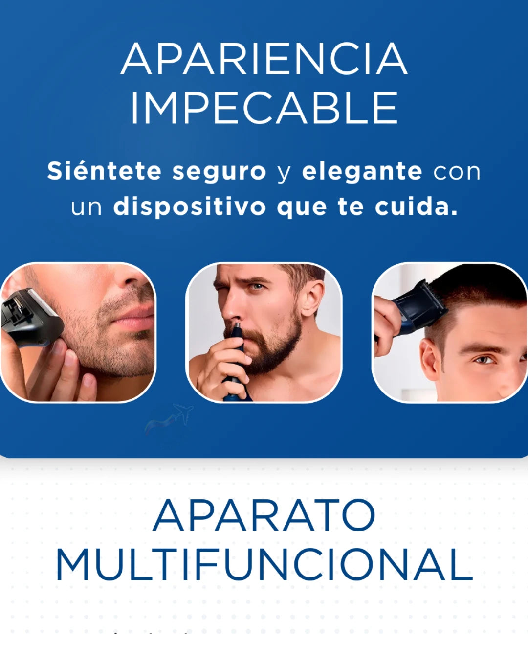 Maquina de afeitar premium 3 en 1