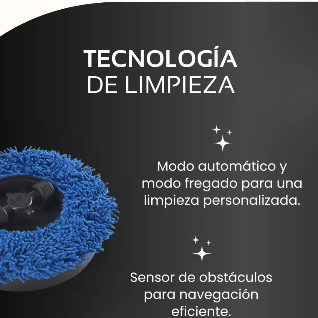 Aspiradora Robot de limpieza / Barre, aspira y coletea🔥🔥