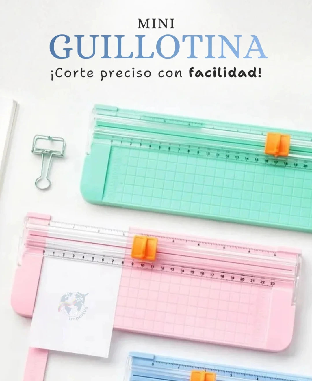 ✂️ Mini Guillotina: ¡Corte Preciso con Facilidad!