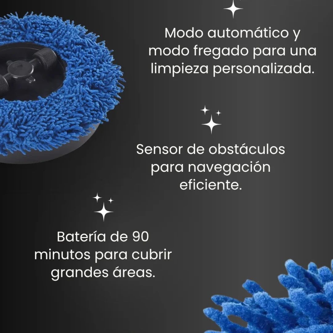 Aspiradora Robot de limpieza / Barre, aspira y coletea🔥🔥