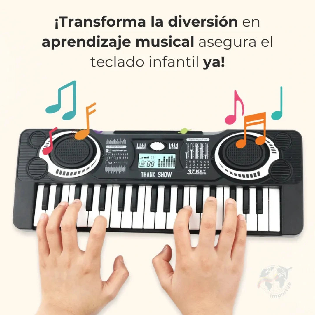 🎹 ¡El Piano Portátil Educativo para la Diversión de tu Hijo en Música!🎶
