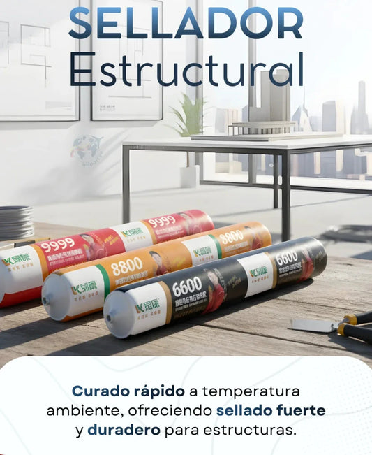🛠️ Sellador Estructural de Silicona 750ml