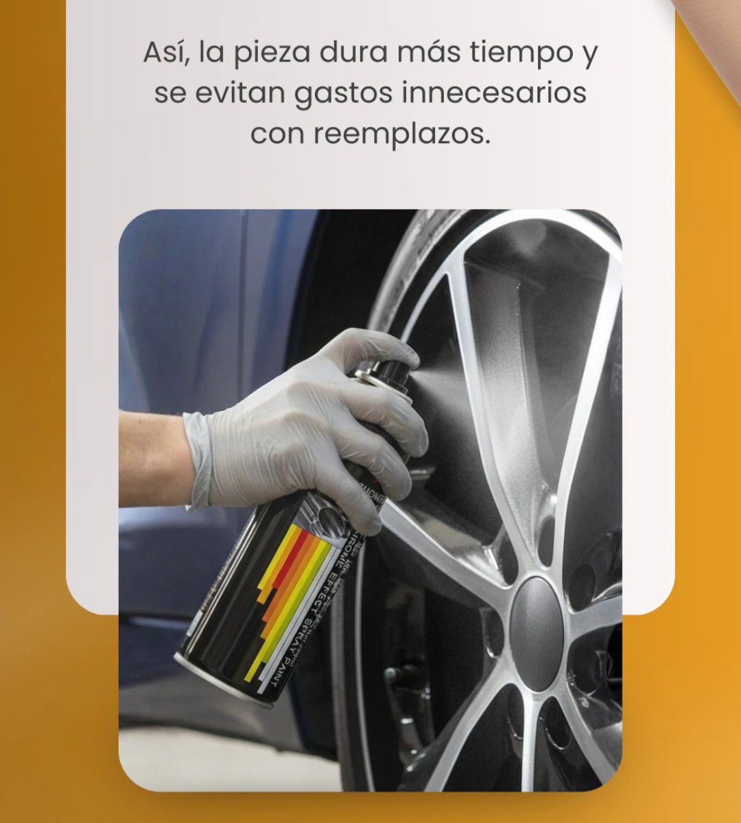 Spray de Acabado Cromado antióxido🏁🌟