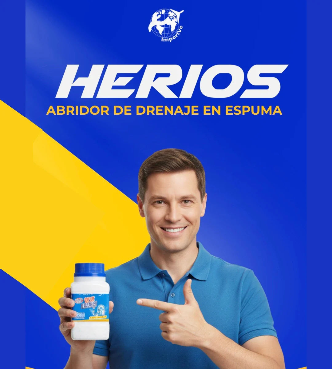Desengrasante destapa cañería en polvo Super Cleaner Prime™ 260gr