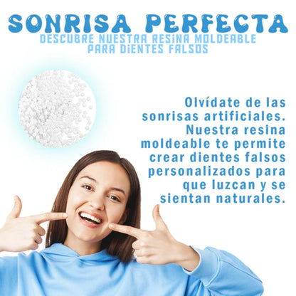 Resina para dentadura - Reparación dental