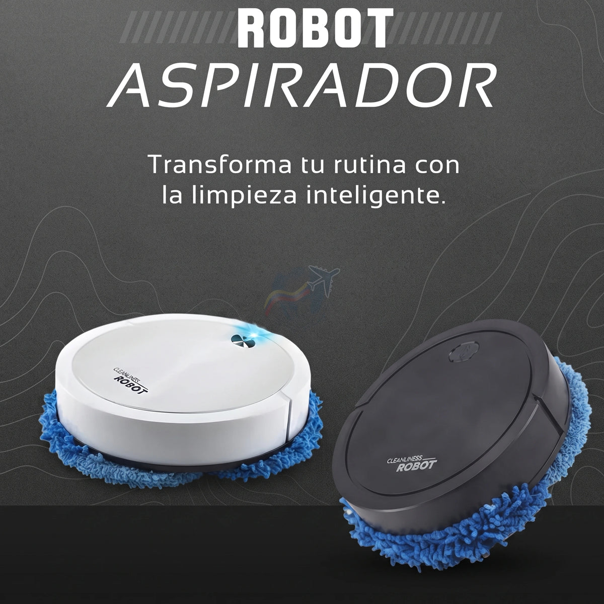 Aspiradora Robot de limpieza / Barre, aspira y coletea🔥🔥