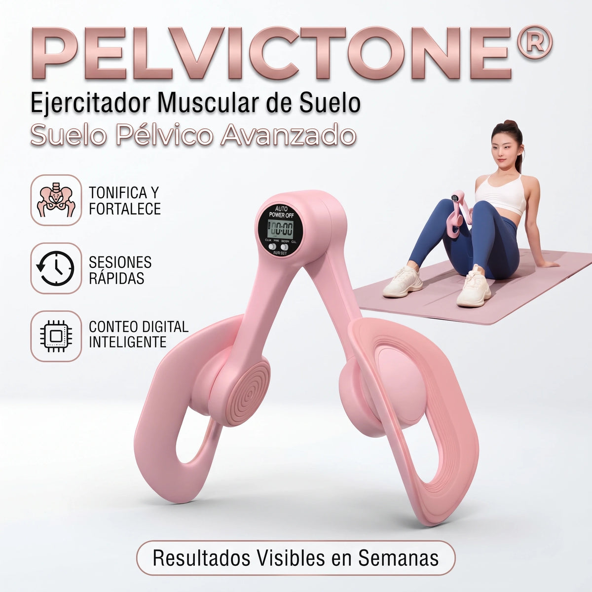 PELVICTONE®️  | Ejercita y Fortalece tu suelo Pélvico y Piernas