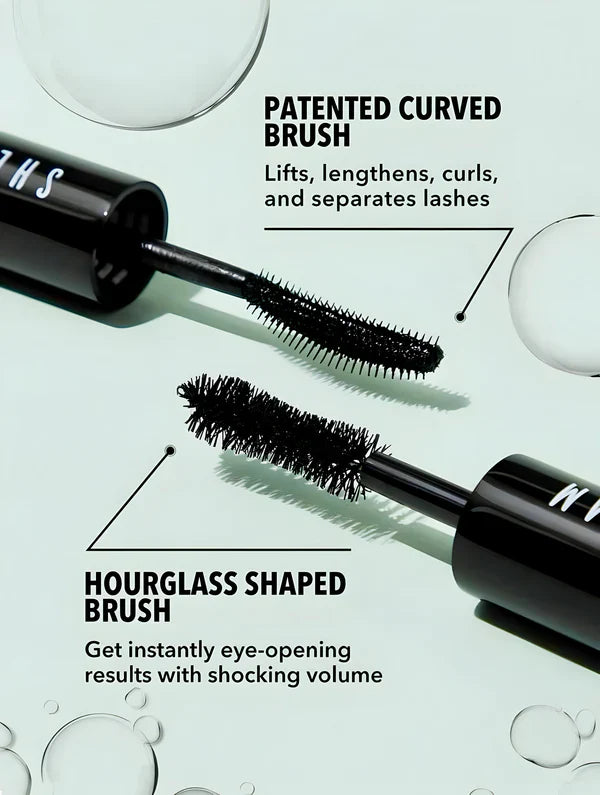 Mascara de pestaña 2 en 1 Sheglam®︎ Resistente al agua