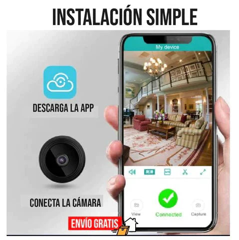 🚨Mini Camara espía - protege a los tuyos🚨