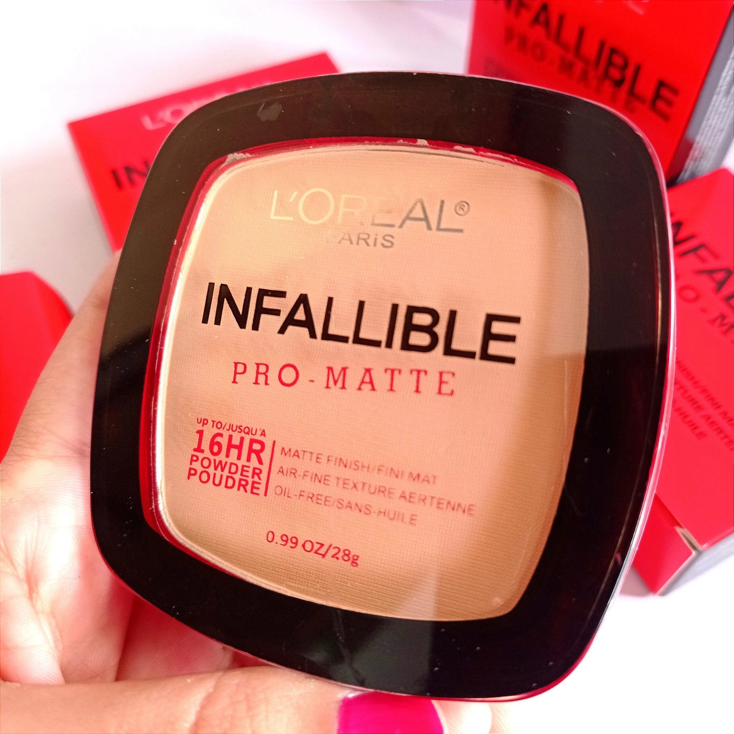 Compacto Infallible Doble Pro-Matte L´oréal Paris