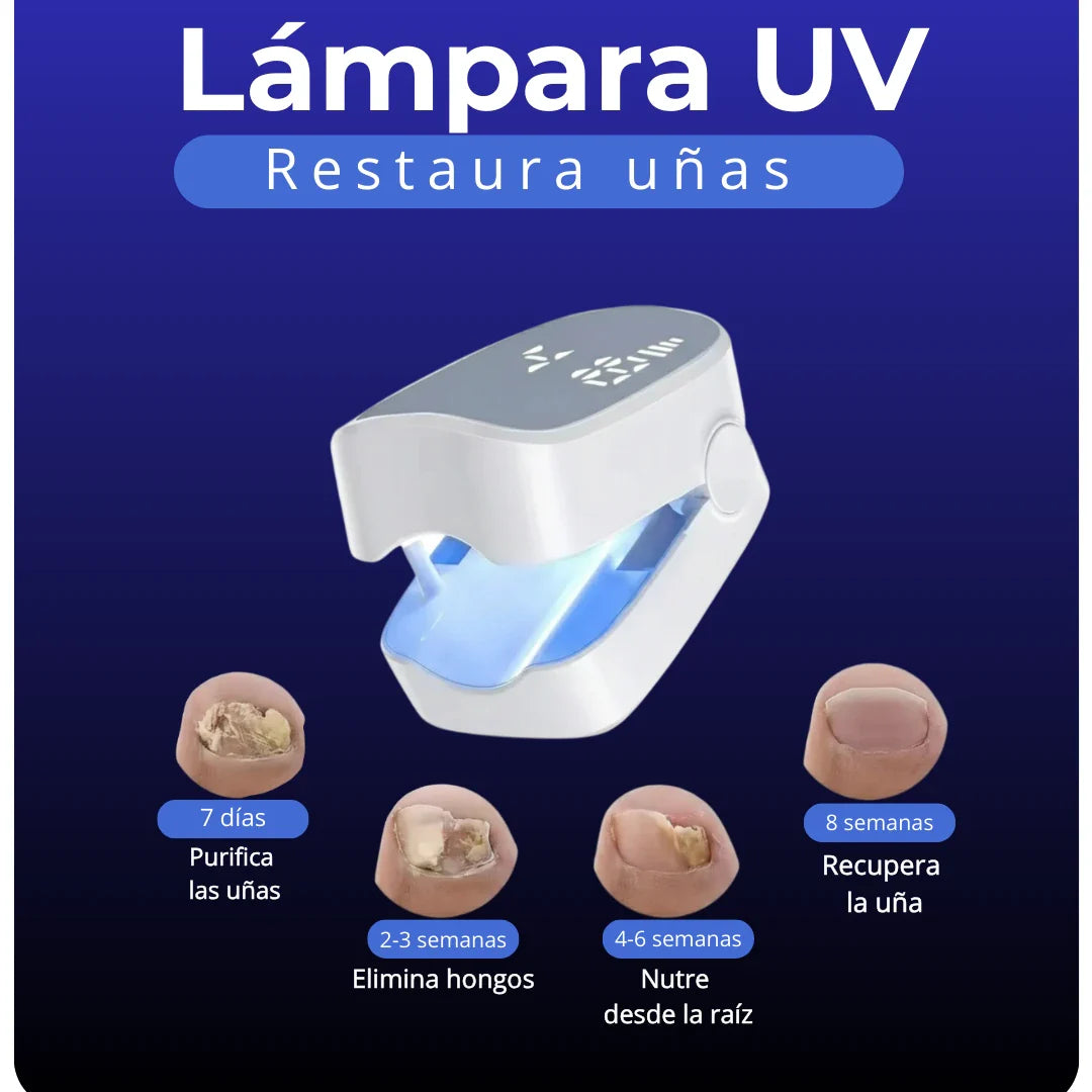 Lampara UV fototerapia para eliminar hongos + 1 crema de regalo🎁