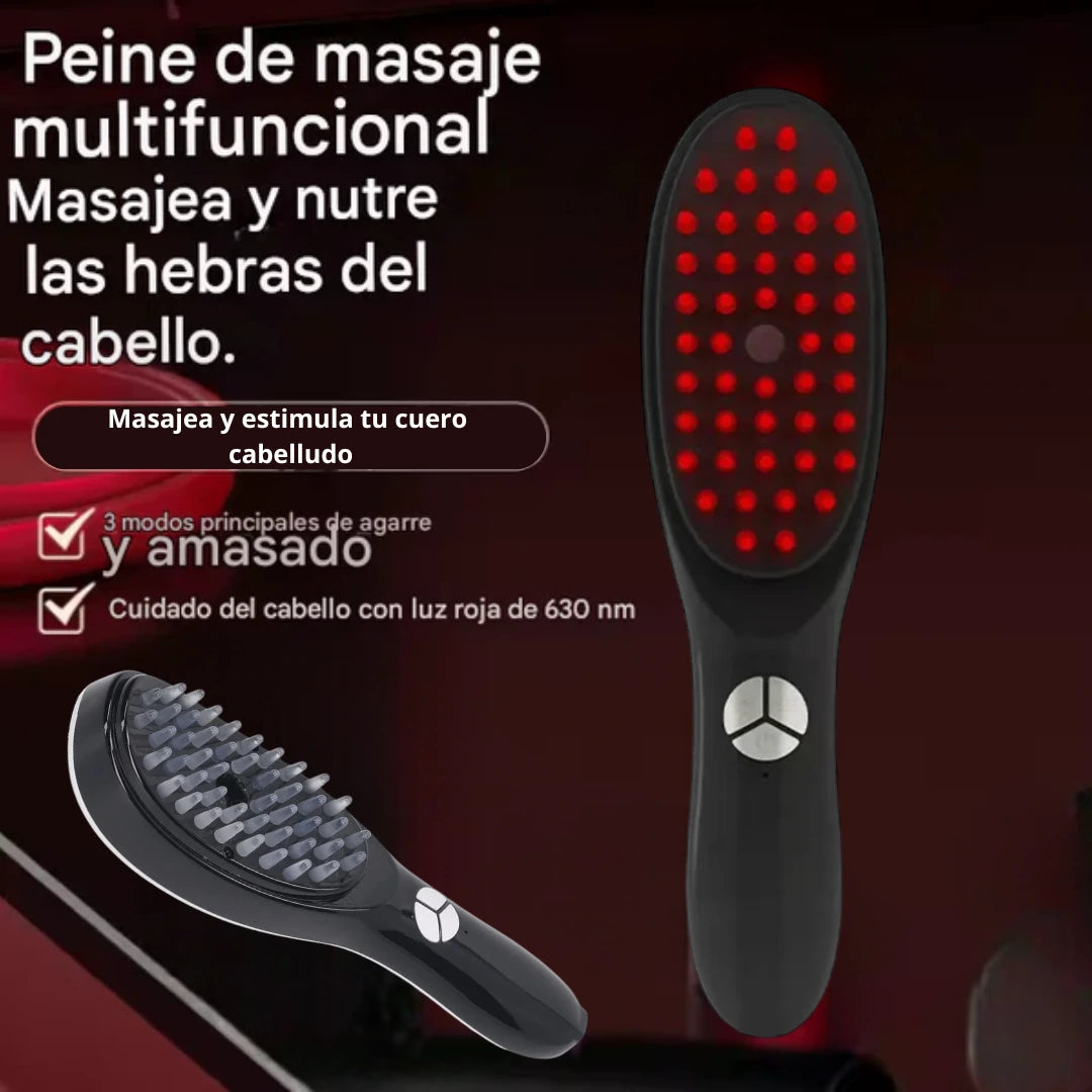 Peine electrico Masajeador luz led - estimulante de crecimiento🌟🌟