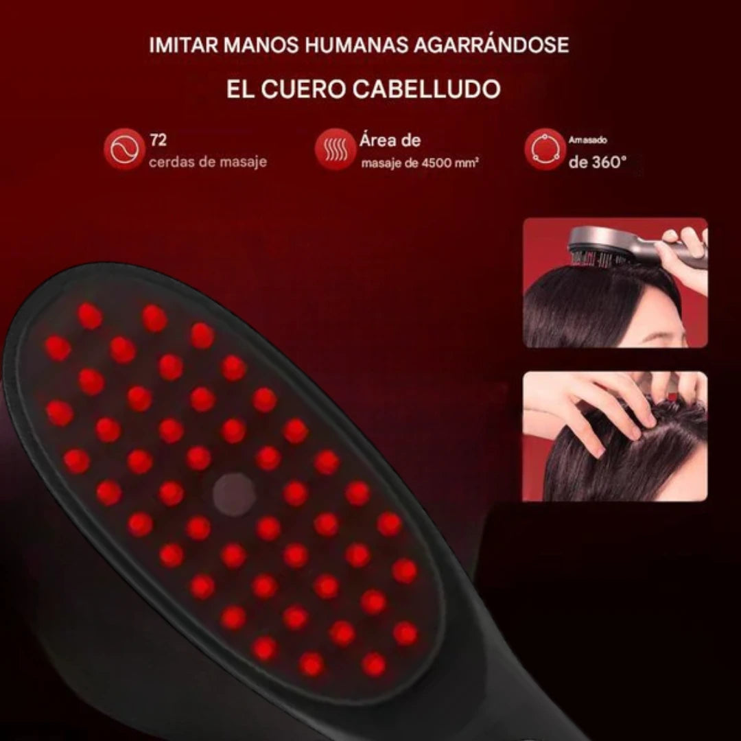 Peine electrico Masajeador luz led - estimulante de crecimiento🌟🌟