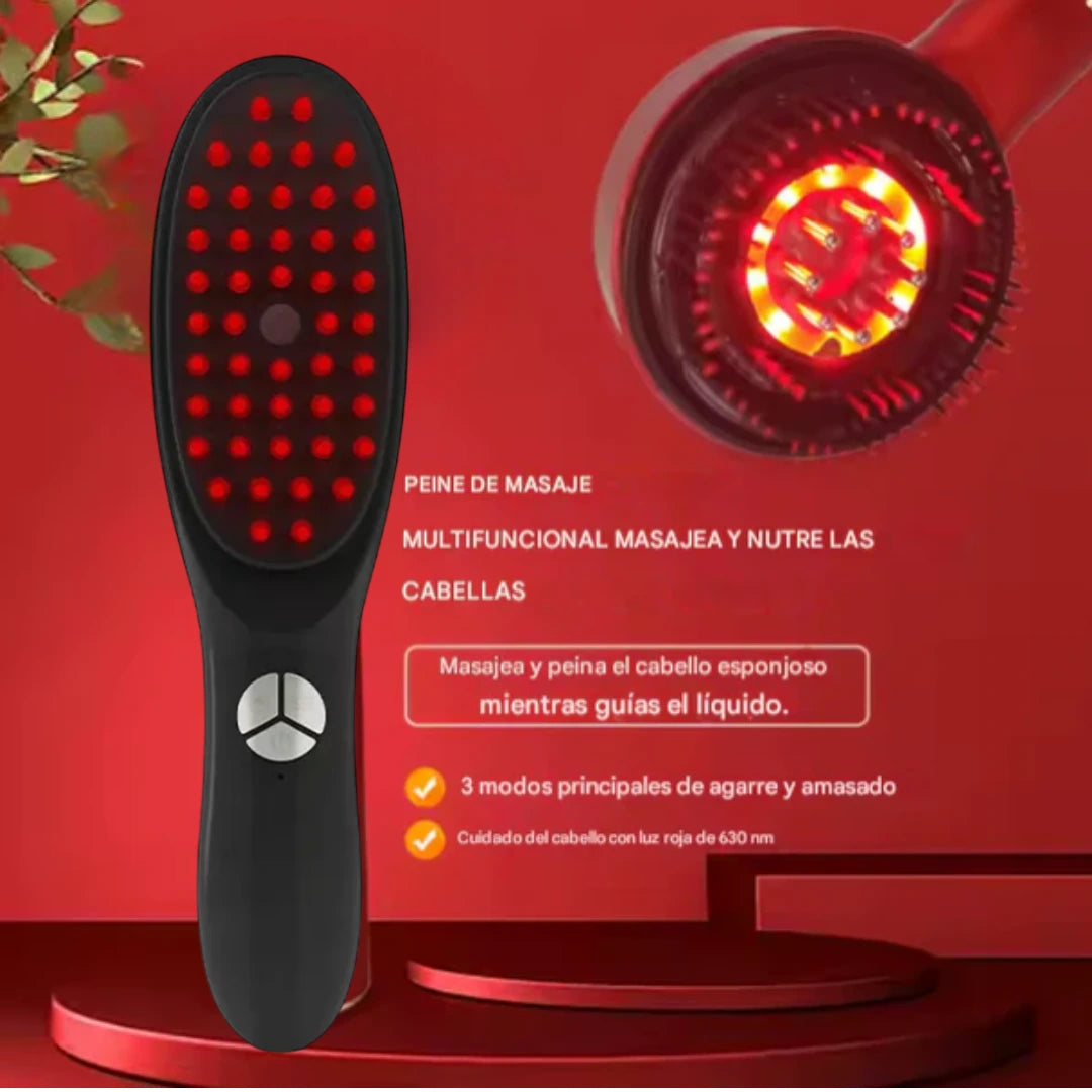 Peine electrico Masajeador luz led - estimulante de crecimiento🌟🌟