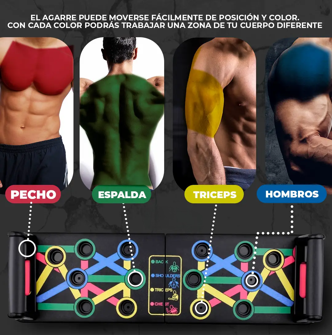 Tabla Profesional de Flexiones Portátil - 😱50% DE DESCUENTO😱