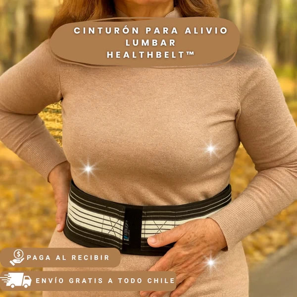 Cinturón para Alivio Lumbar | HealthBelt™