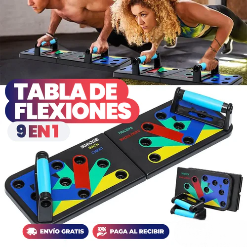 Tabla de flexiones push up🔥